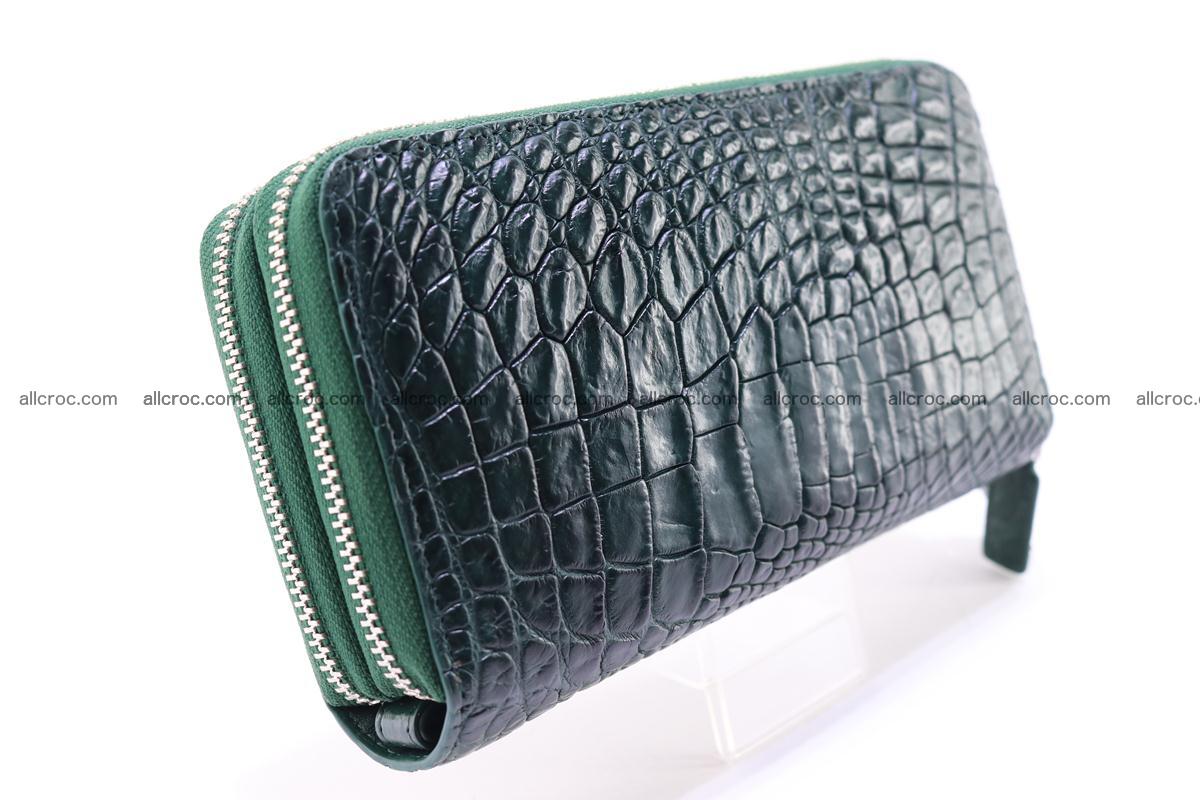Crocodile wallet with 2 zips 315 Foto 5