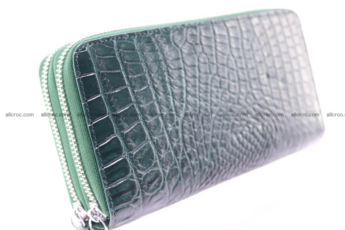 Crocodile wallet with 2 zips 315 Foto 9