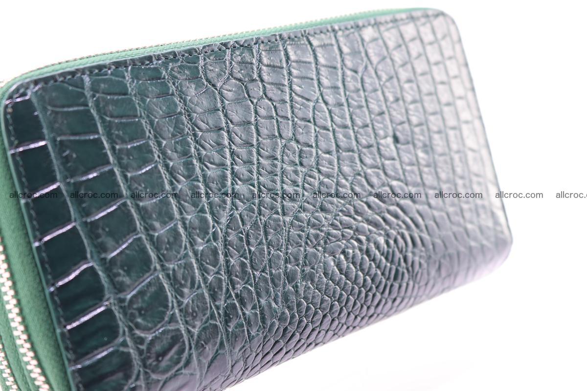 Crocodile wallet with 2 zips 315 Foto 10