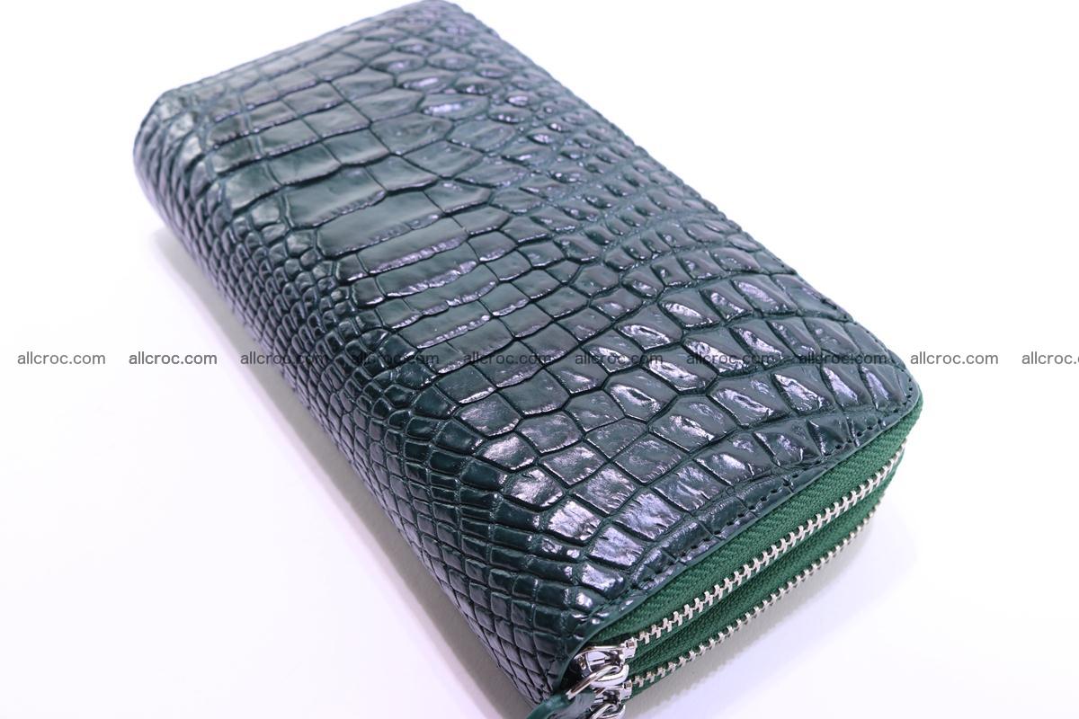 Crocodile wallet with 2 zips 315 Foto 3