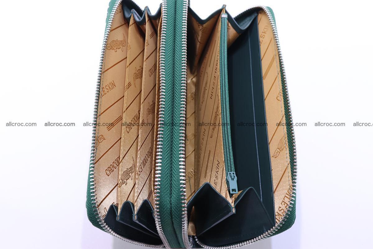 Crocodile wallet with 2 zips 315 Foto 16