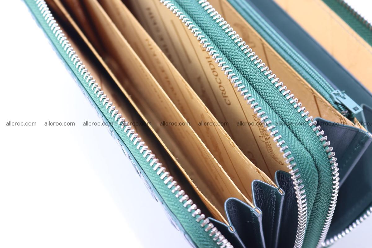 Crocodile wallet with 2 zips 315 Foto 17