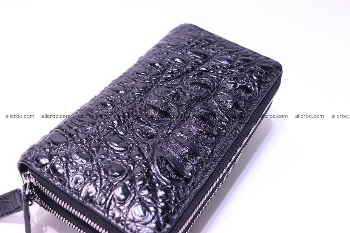 Crocodile wallet with 2 zips 316 Foto 7