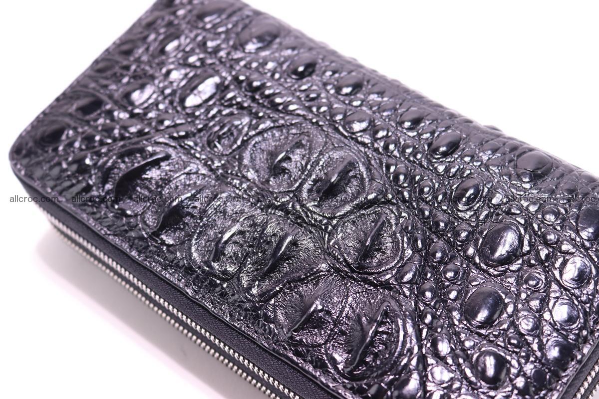 Crocodile wallet with 2 zips 316 Foto 8