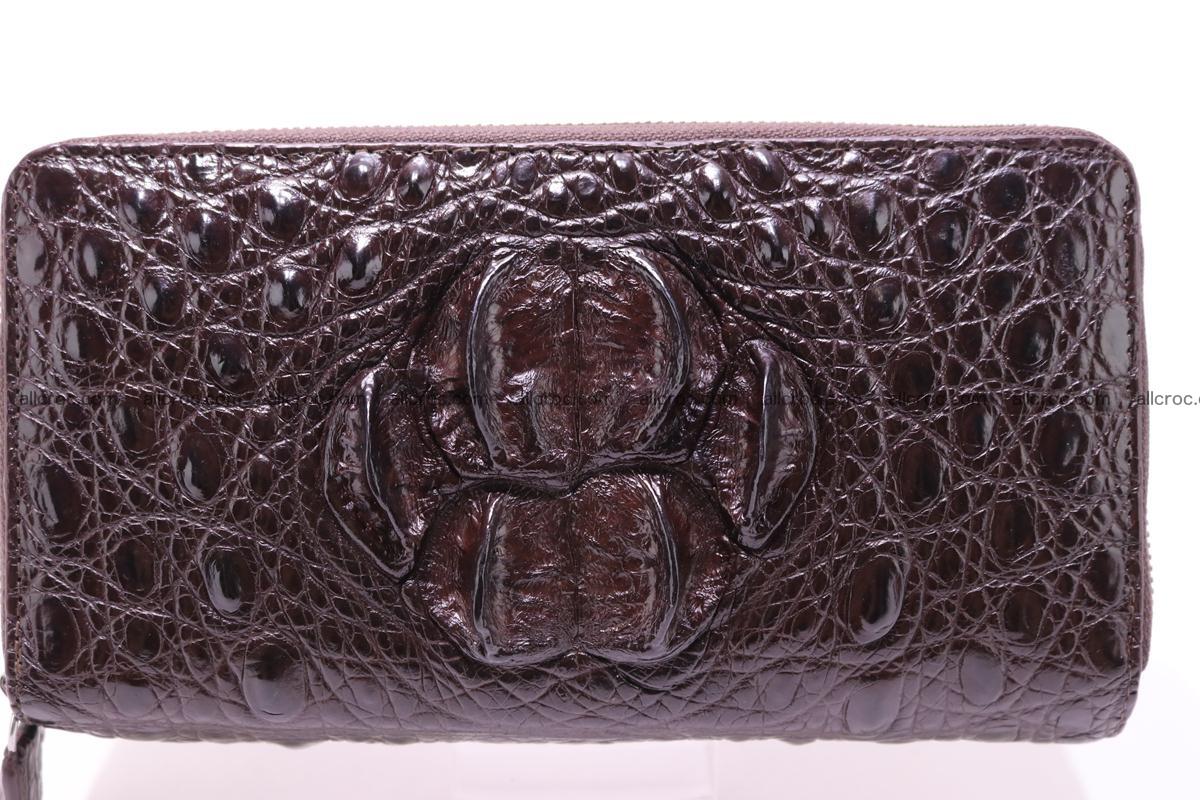 Crocodile wallet with 2 zips 317 Foto 0