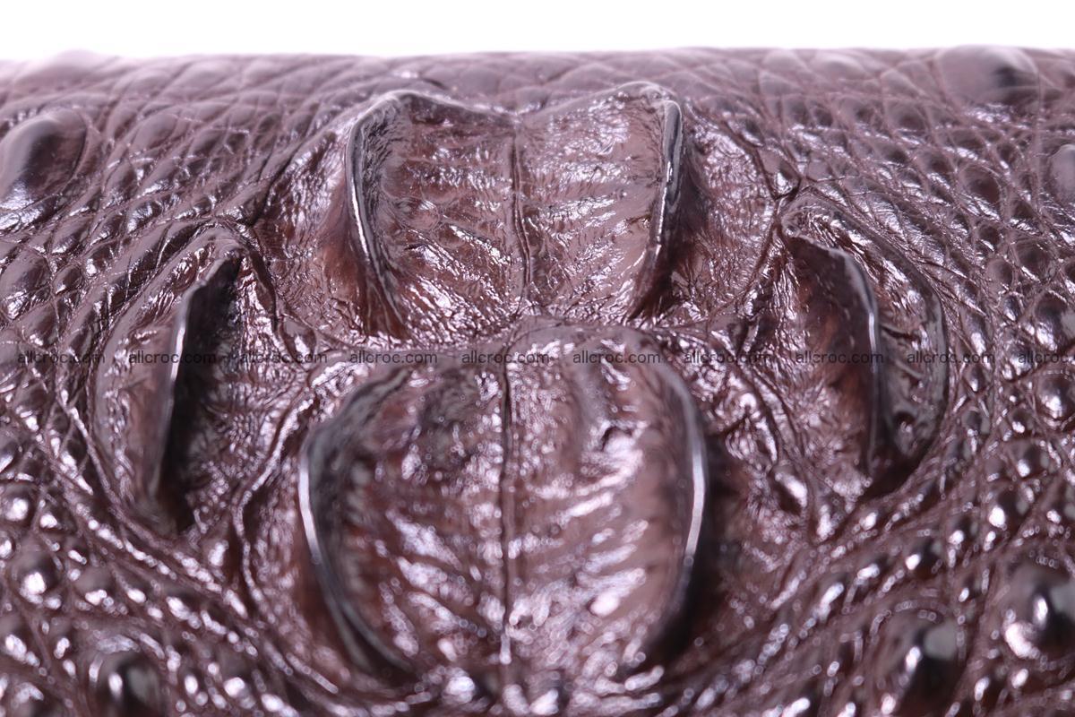 Crocodile wallet with 2 zips 317 Foto 4