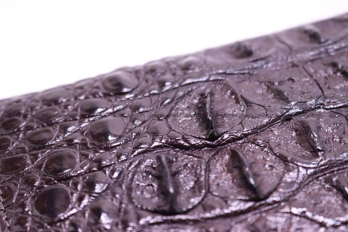Crocodile wallet with 2 zips 317 Foto 7
