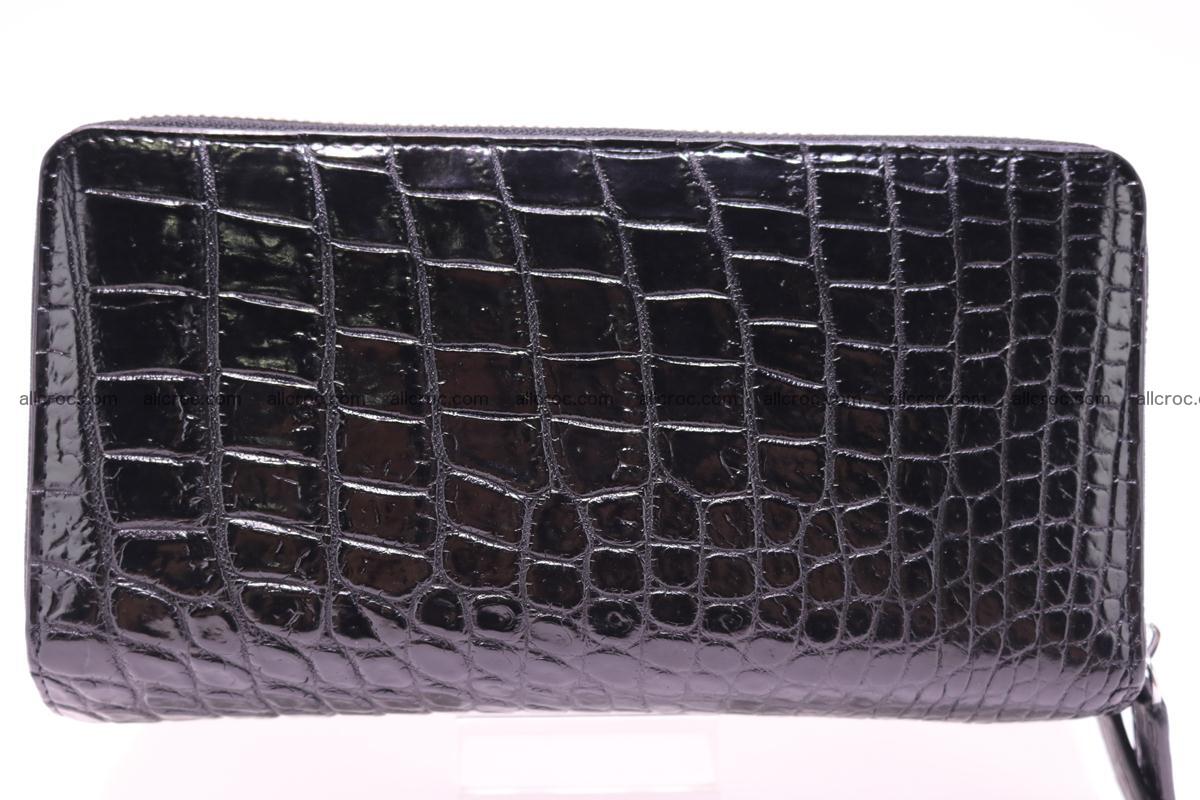Crocodile wallet with 2 zips 304 Foto 3
