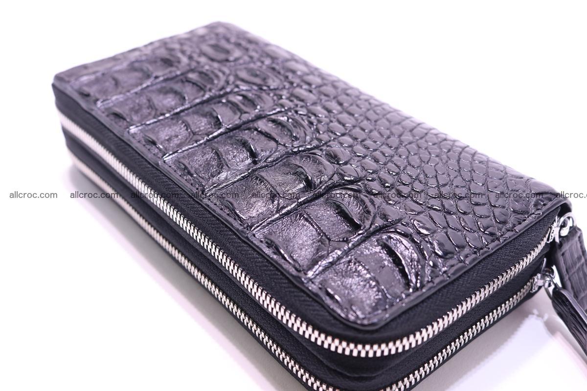 Crocodile wallet with 2 zips 304 Foto 10