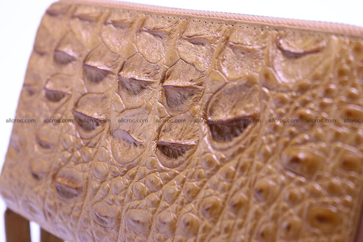 Crocodile wallet with 2 zips 303 Foto 3