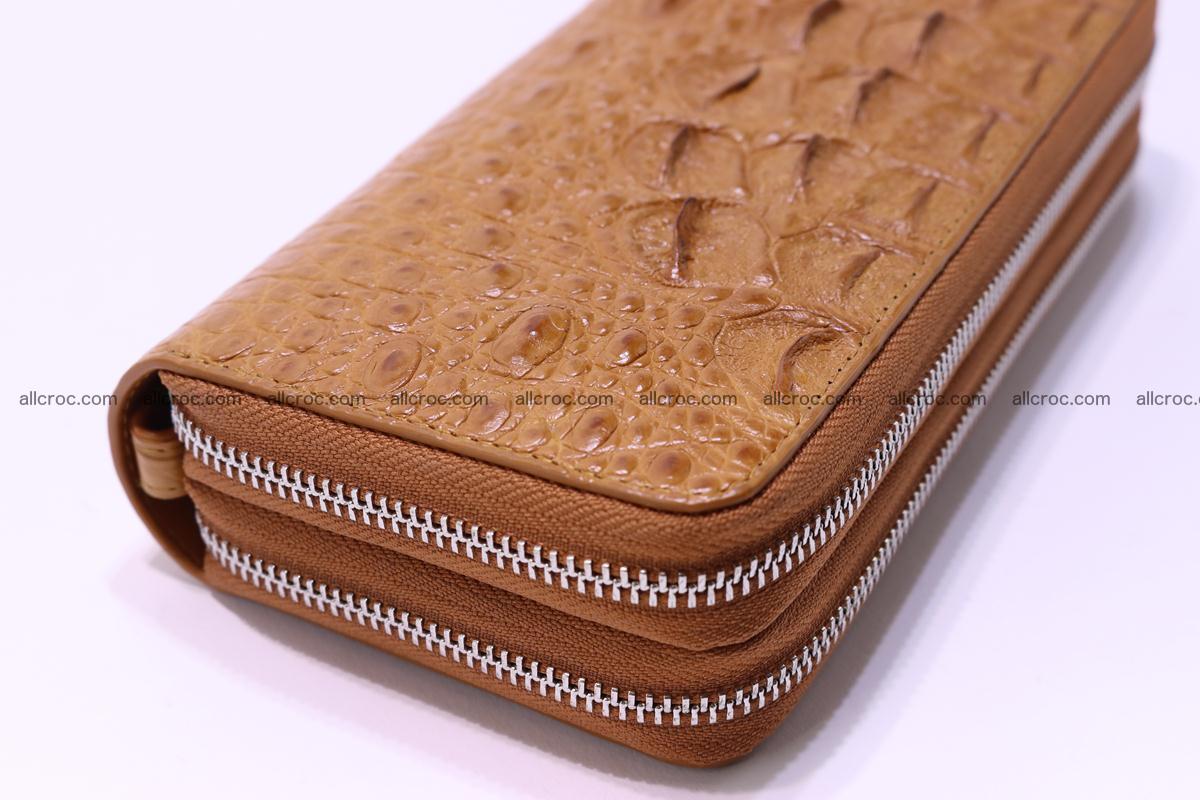 Crocodile wallet with 2 zips 303 Foto 14
