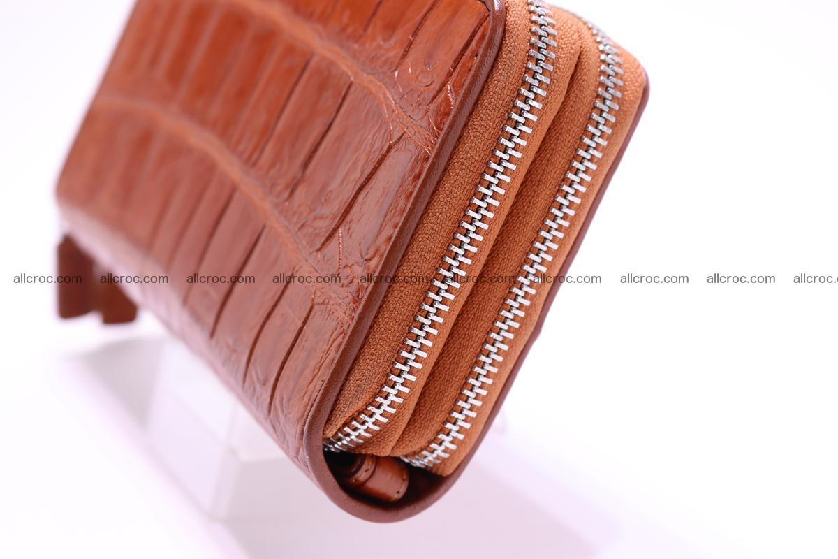 Crocodile wallet with 2 zips 305 Foto 3