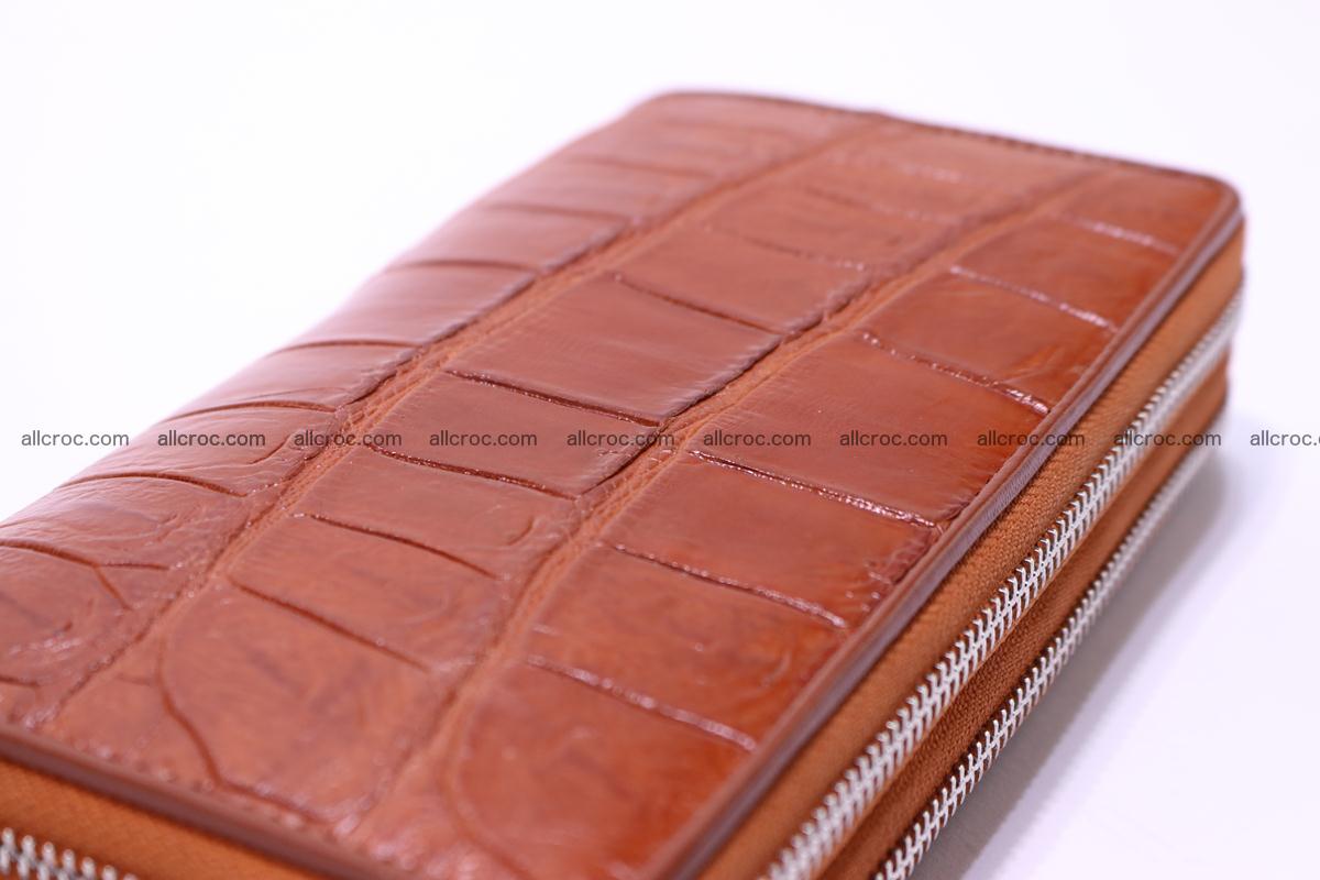 Crocodile wallet with 2 zips 305 Foto 13