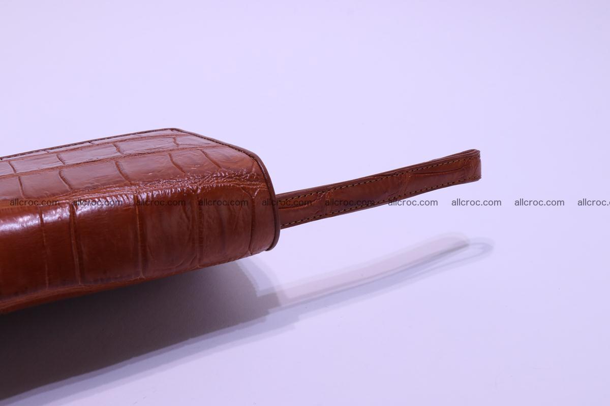 Crocodile wallet with 2 zips 305 Foto 16