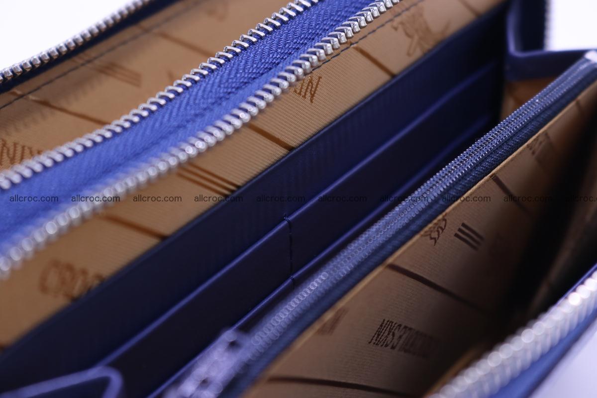 Crocodile wallet with 2 zips 307 Foto 14