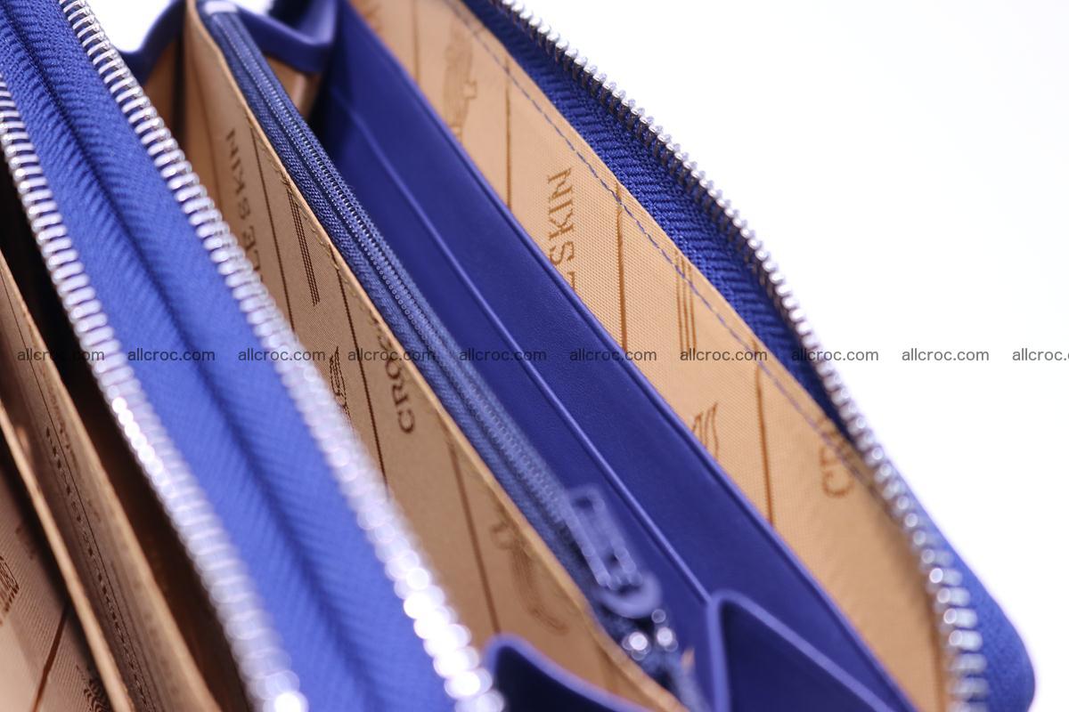 Crocodile wallet with 2 zips 307 Foto 15