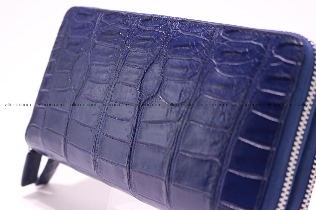 Crocodile wallet with 2 zips 307 Foto 5