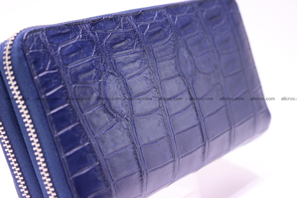 Crocodile wallet with 2 zips 307 Foto 7