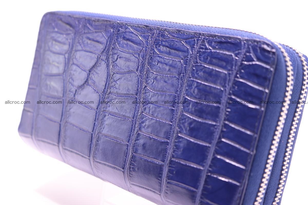 Crocodile wallet with 2 zips 307 Foto 3