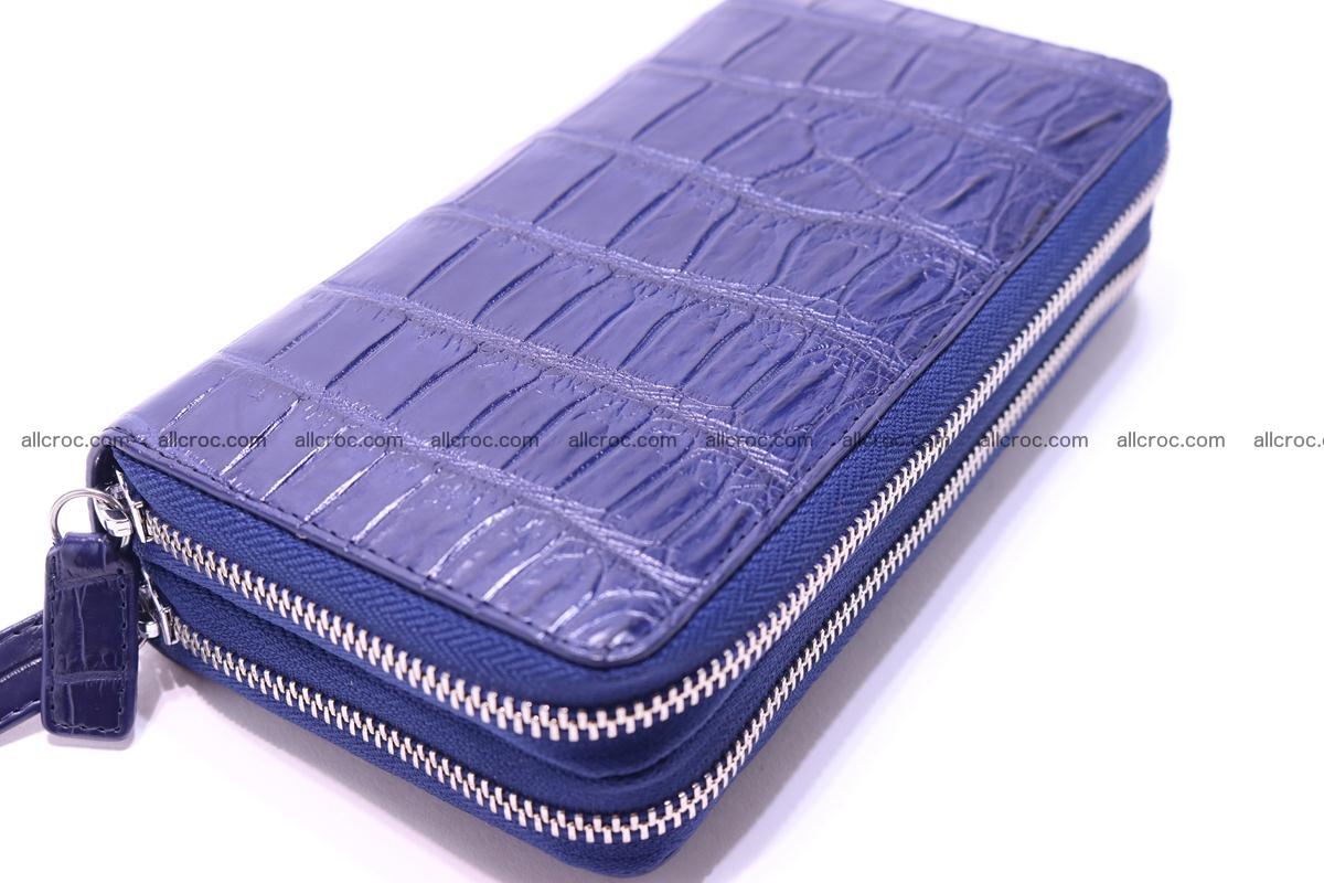 Crocodile wallet with 2 zips 307 Foto 11