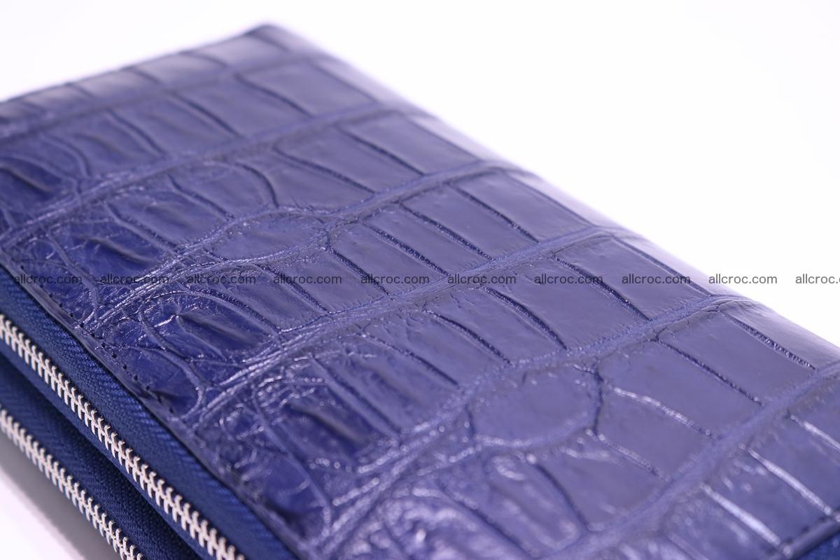 Crocodile wallet with 2 zips 307 Foto 10