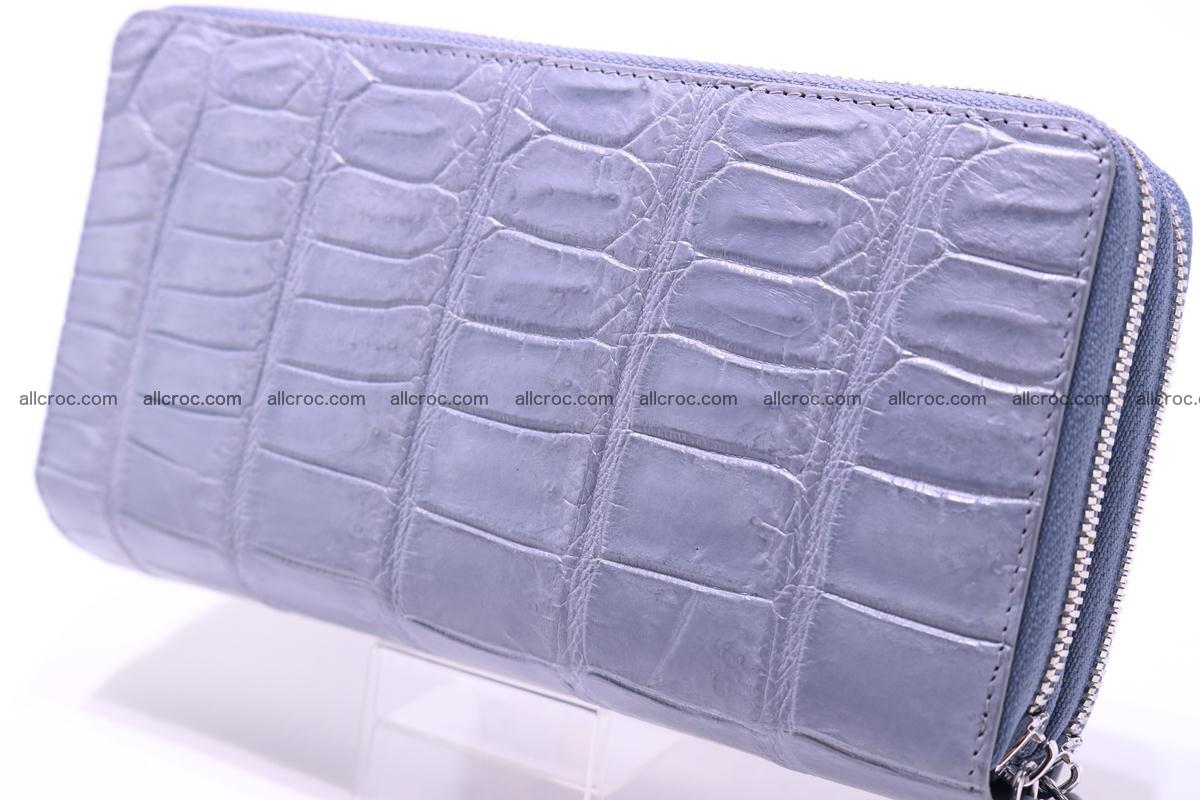 Crocodile wallet with 2 zips 308 Foto 2