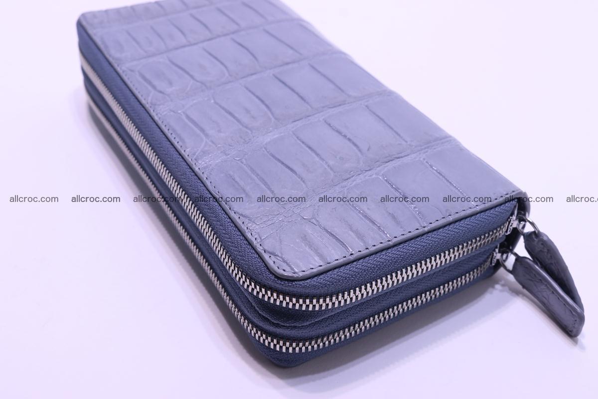 Crocodile wallet with 2 zips 308 Foto 10