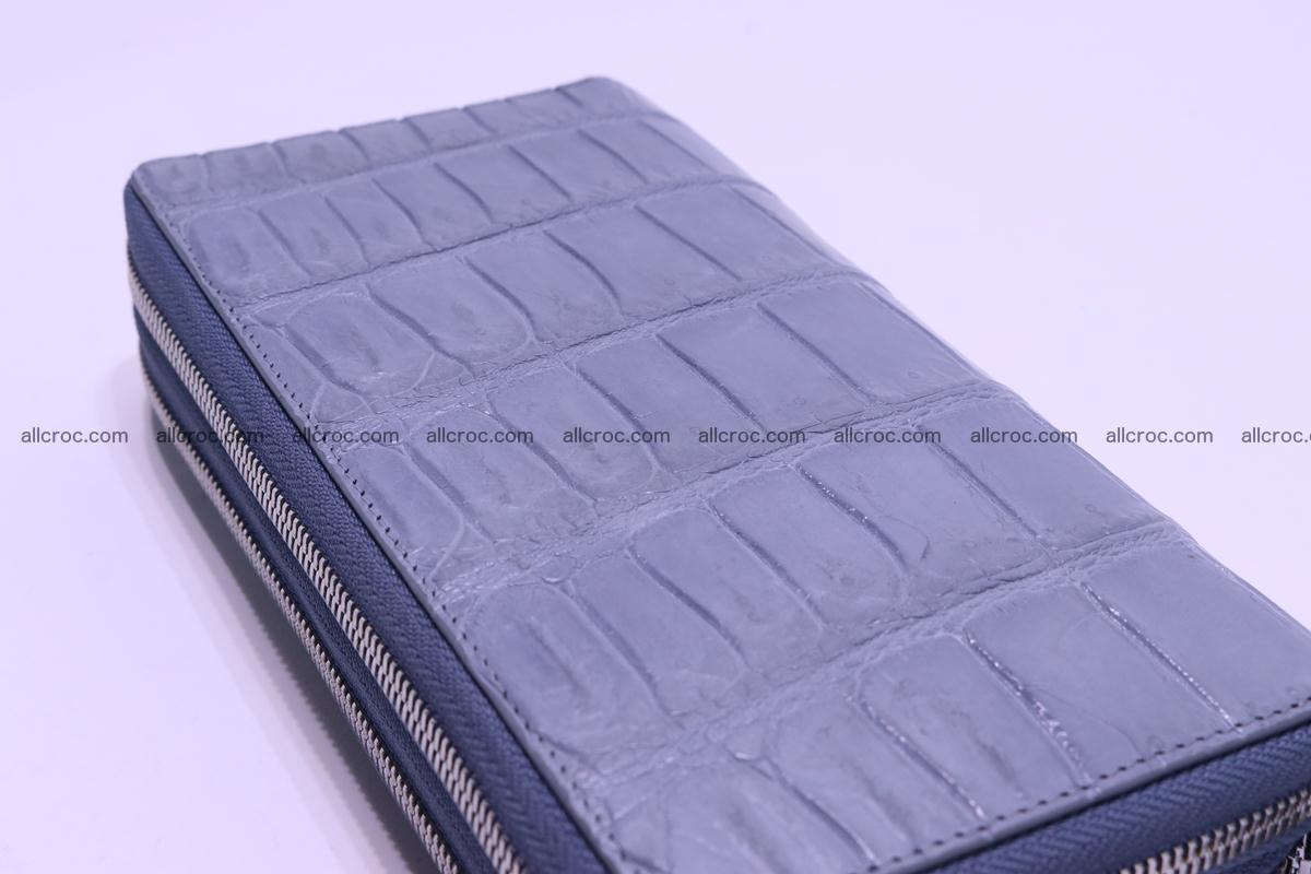 Crocodile wallet with 2 zips 308 Foto 11
