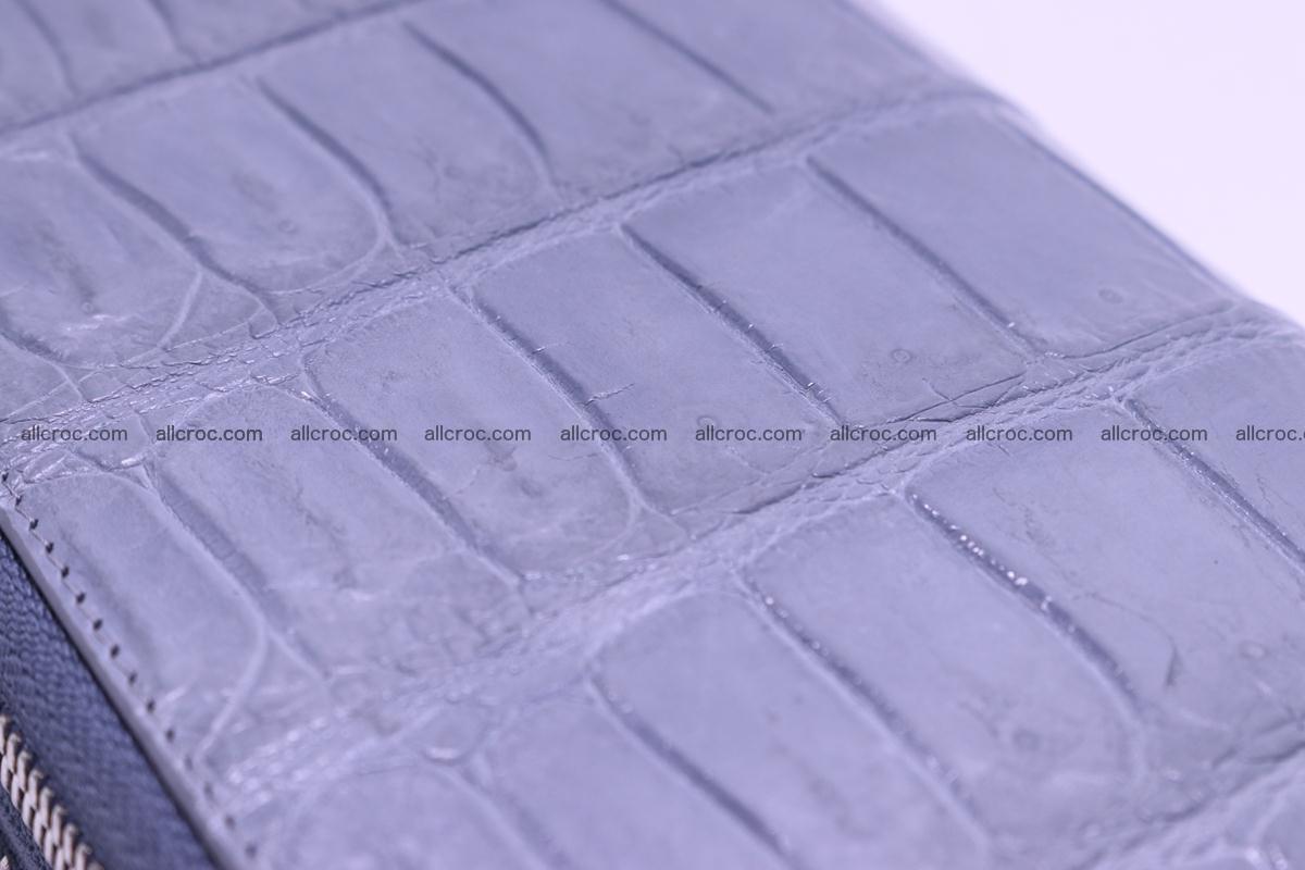Crocodile wallet with 2 zips 308 Foto 12