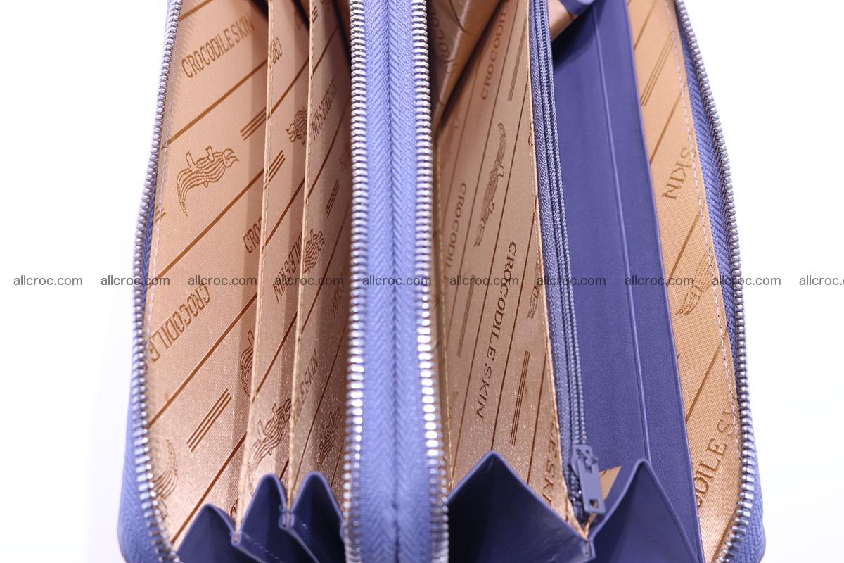 Crocodile wallet with 2 zips 308 Foto 17