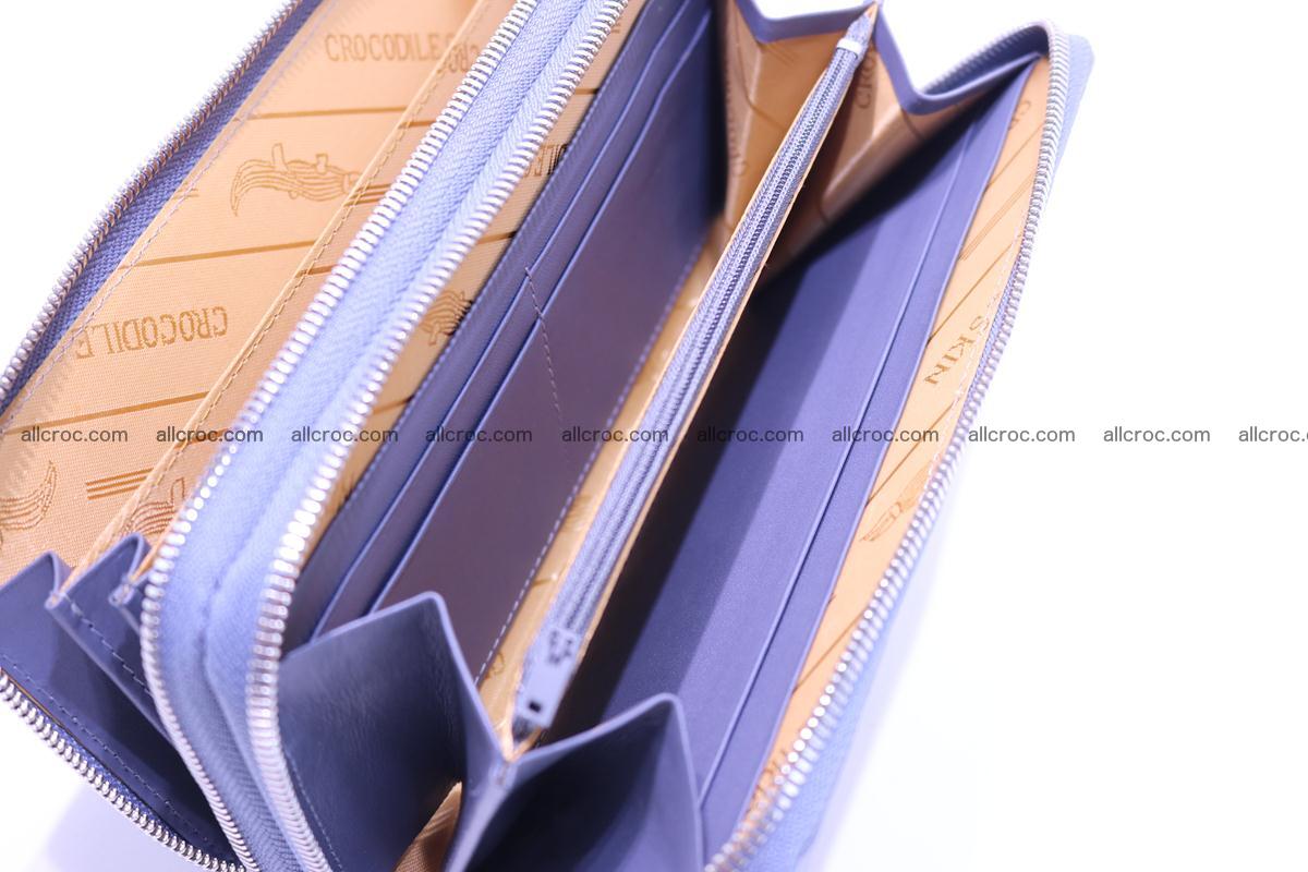Crocodile wallet with 2 zips 308 Foto 14