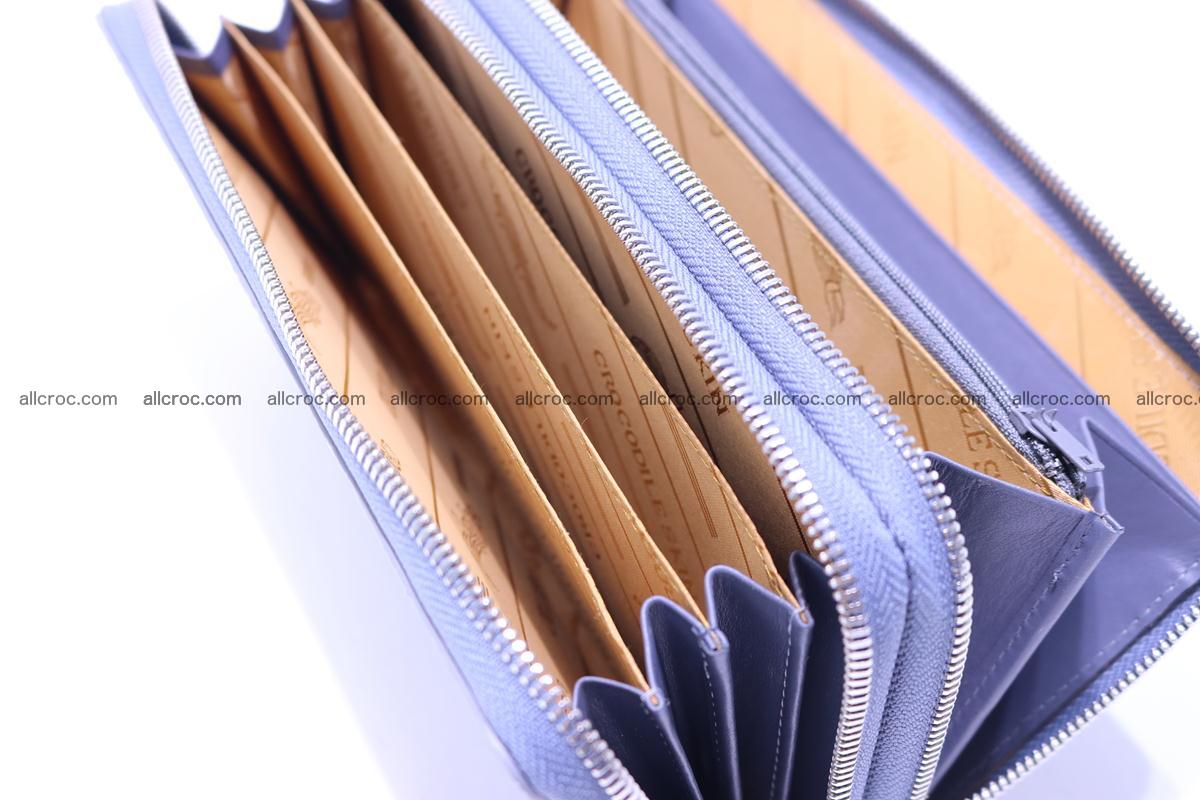 Crocodile wallet with 2 zips 308 Foto 16
