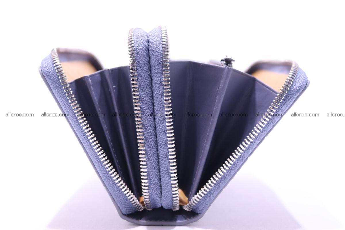 Crocodile wallet with 2 zips 308 Foto 15