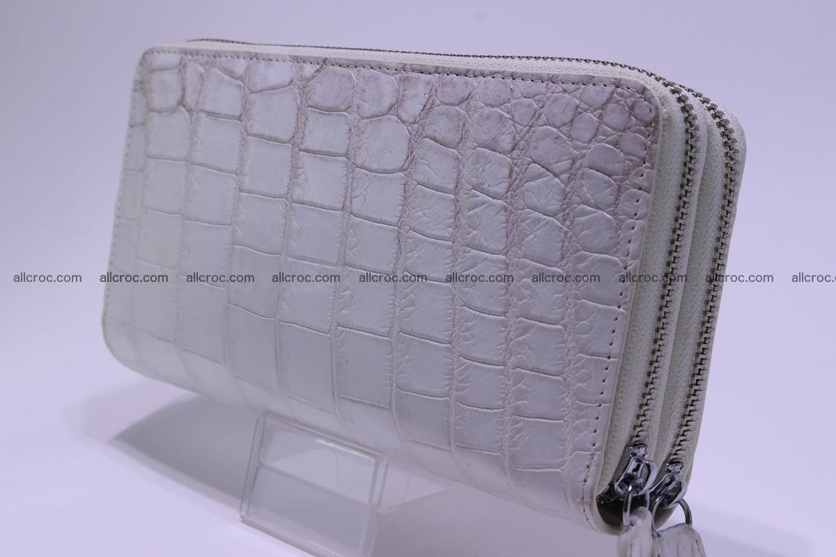 Crocodile wallet with 2 zips 309 Foto 13
