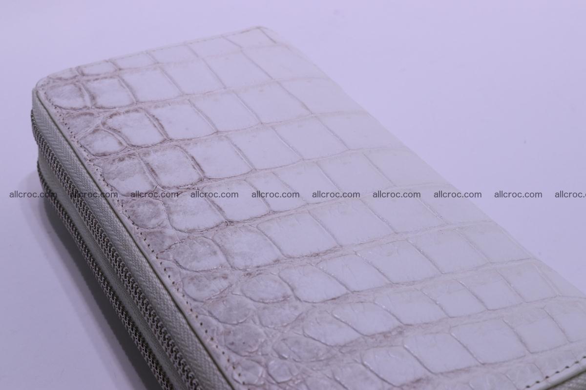 Crocodile wallet with 2 zips 309 Foto 11