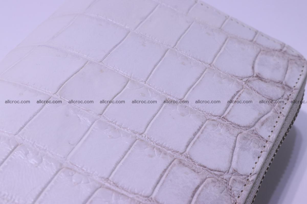 Crocodile wallet with 2 zips 309 Foto 12