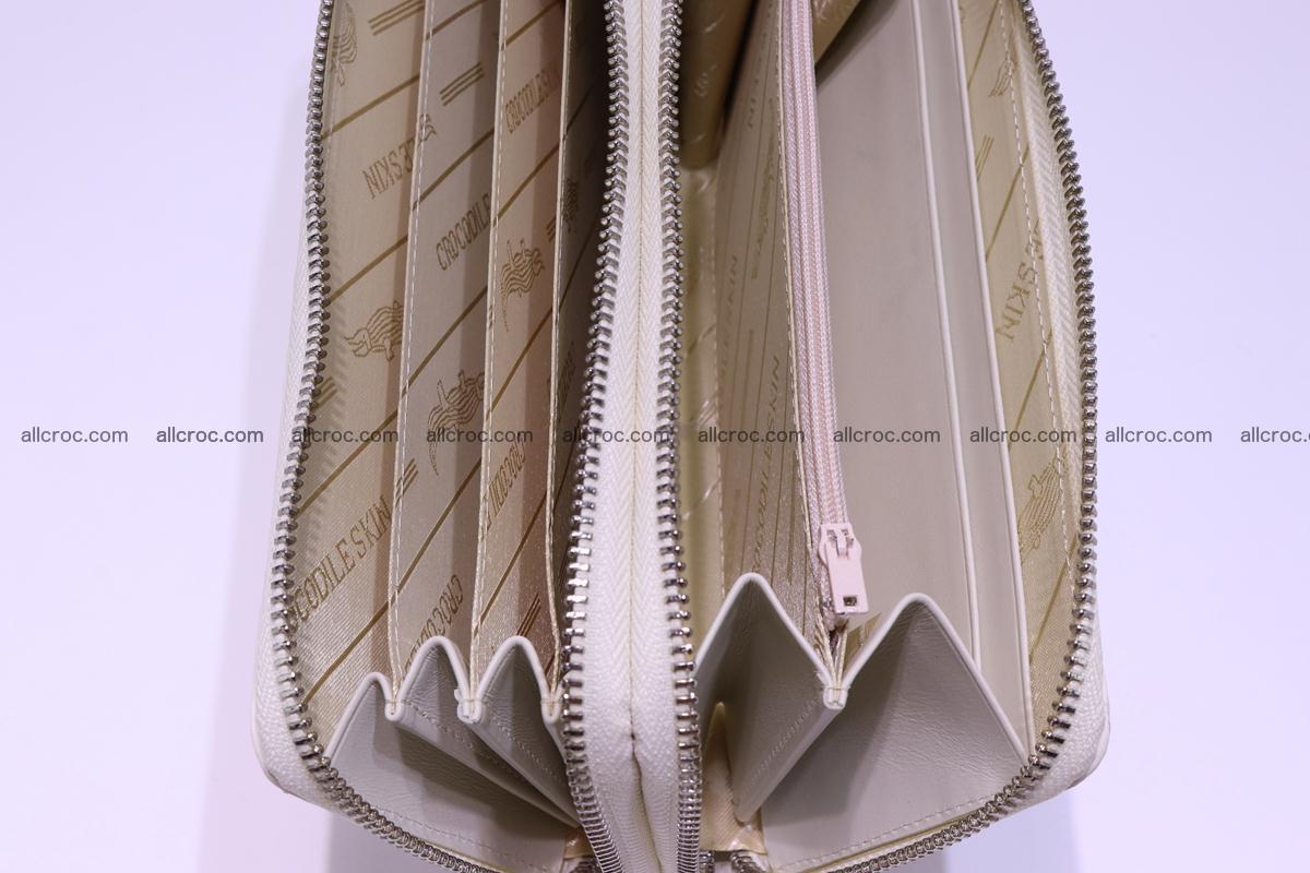 Crocodile wallet with 2 zips 309 Foto 15