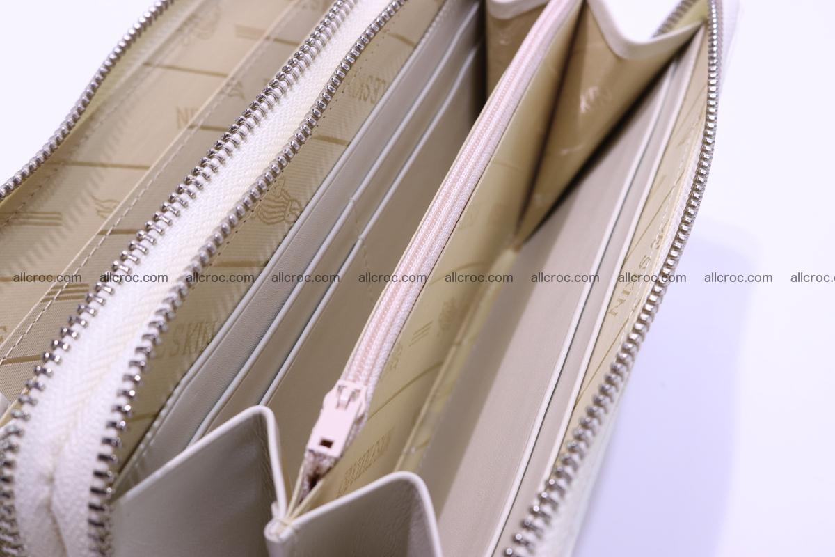 Crocodile wallet with 2 zips 309 Foto 16