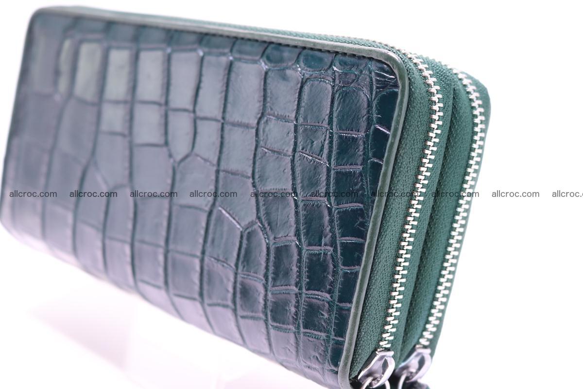 Crocodile wallet with 2 zips 310 Foto 2