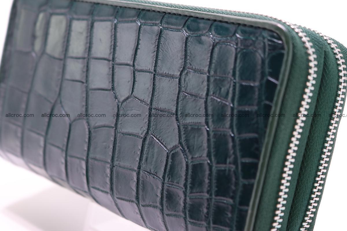 Crocodile wallet with 2 zips 310 Foto 3
