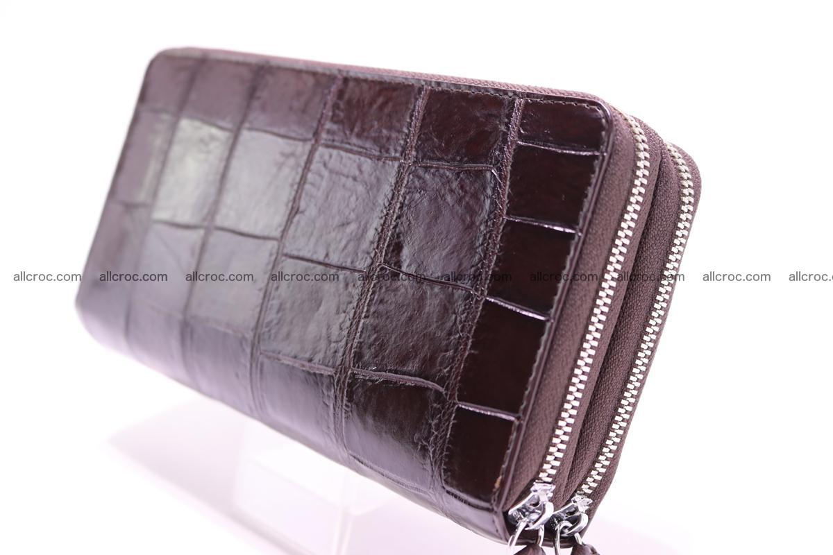 Crocodile wallet with 2 zips 311 Foto 2