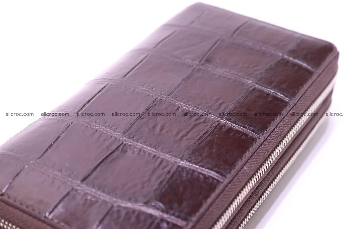Crocodile wallet with 2 zips 311 Foto 8