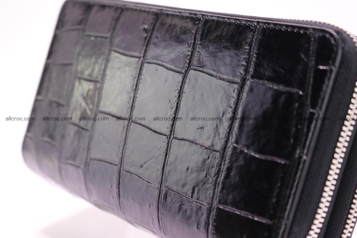 Crocodile wallet with 2 zips 2229 Foto 3