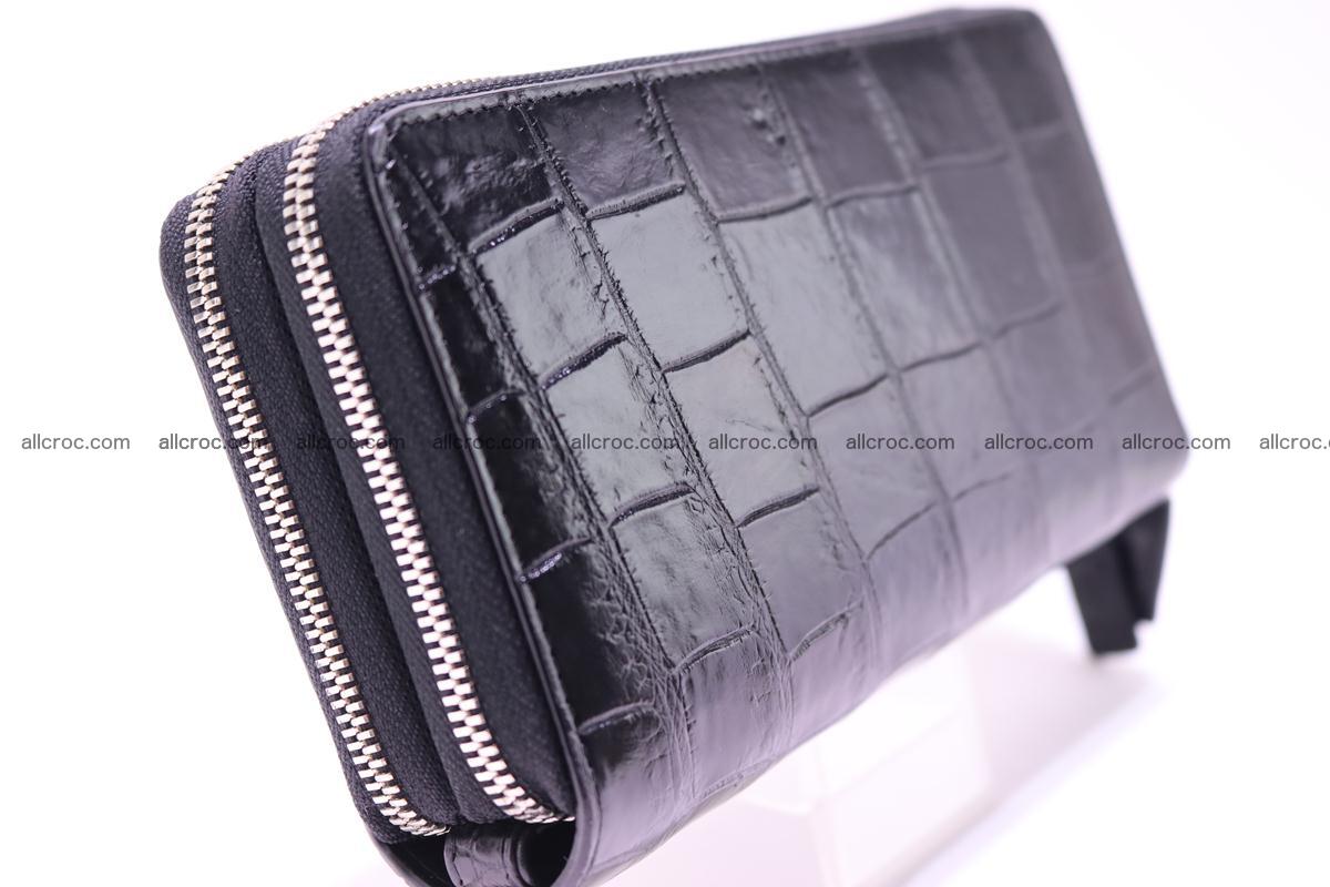 Crocodile wallet with 2 zips 2229 Foto 4