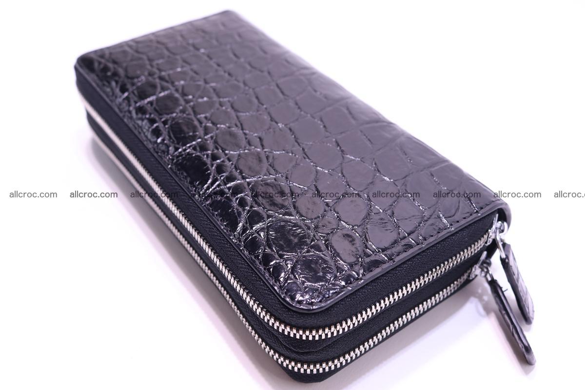 Crocodile wallet with 2 zips 2229 Foto 5