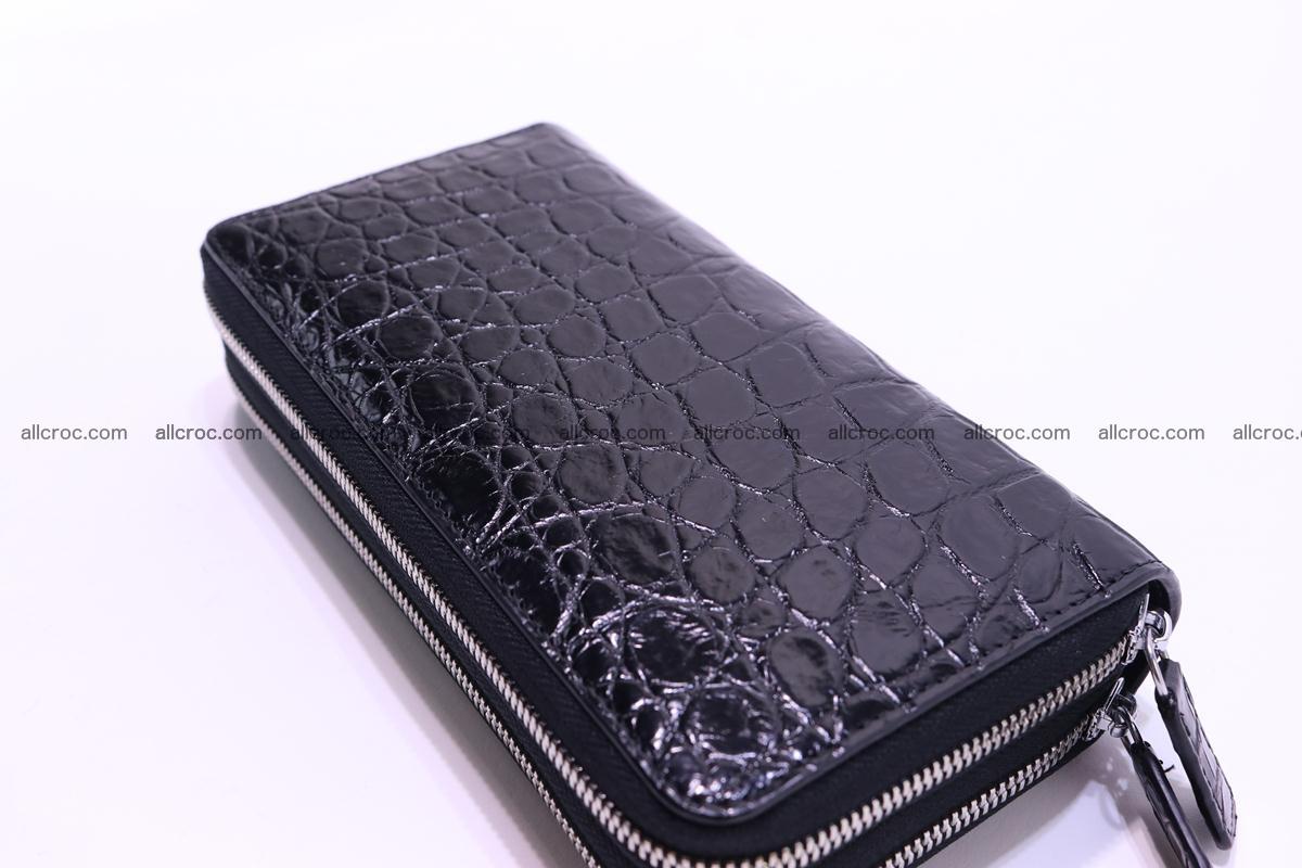 Crocodile wallet with 2 zips 2229 Foto 7