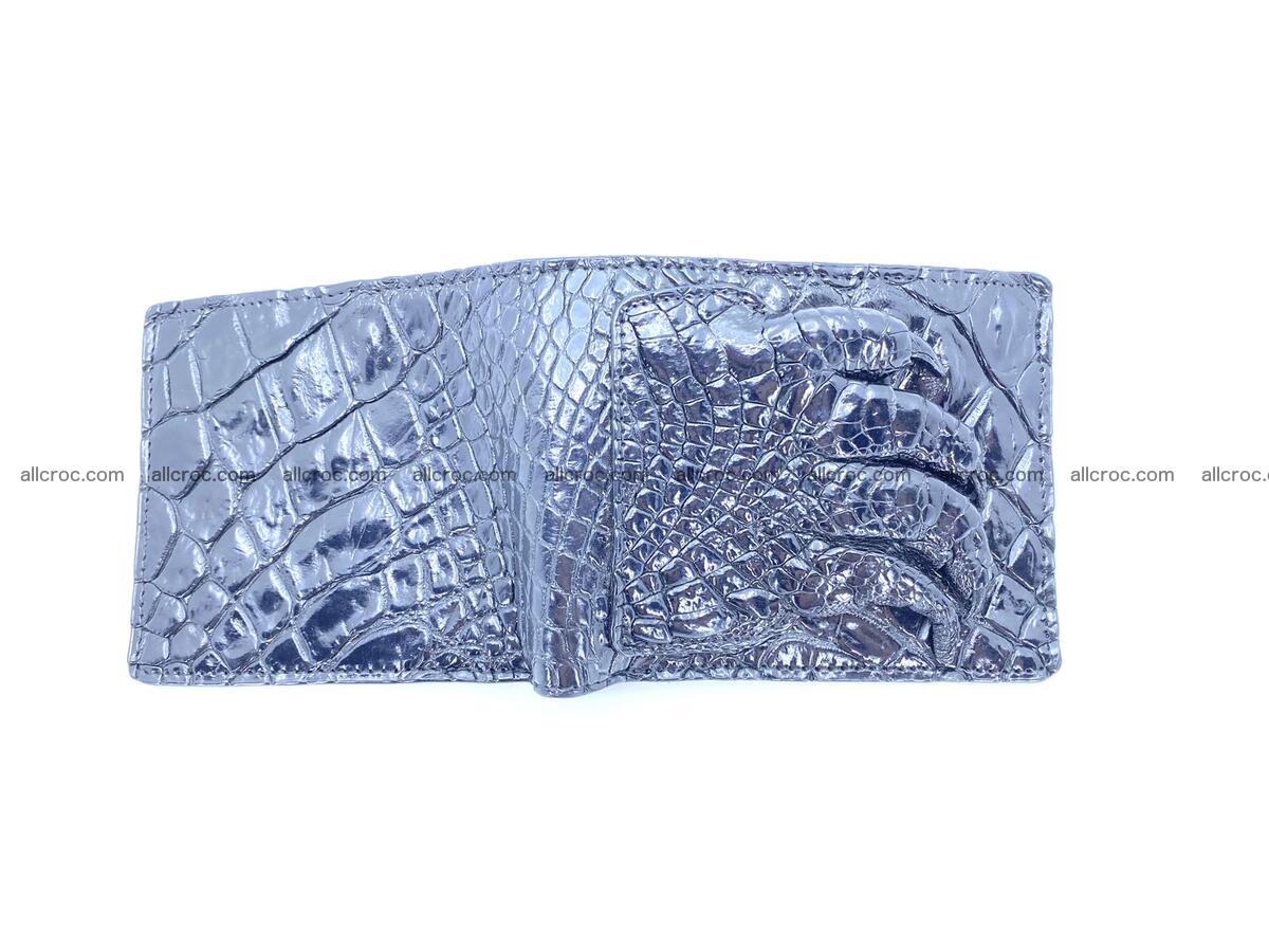 Wallet from Siamese crocodile skin with paw and claws 2232 Foto 3