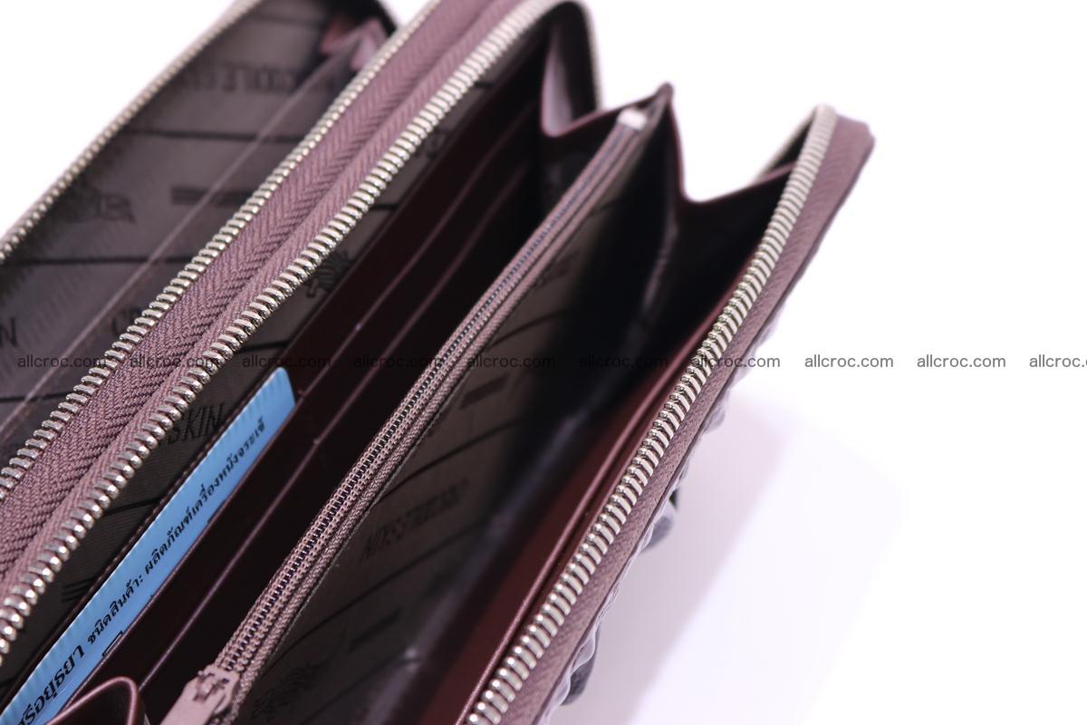 Crocodile wallet with 2zip 302 Foto 9