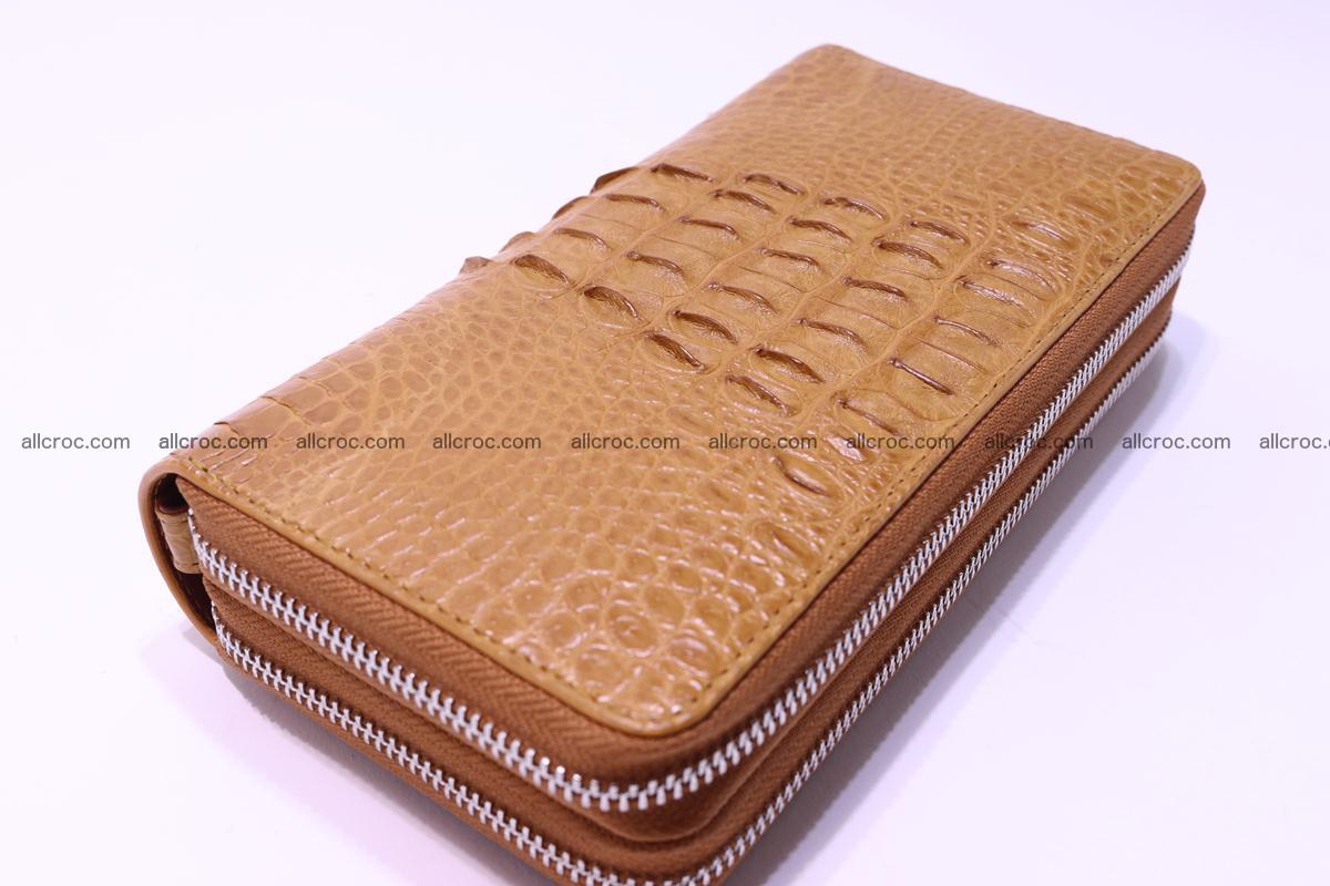 Crocodile wallet with 2zip 299 Foto 3