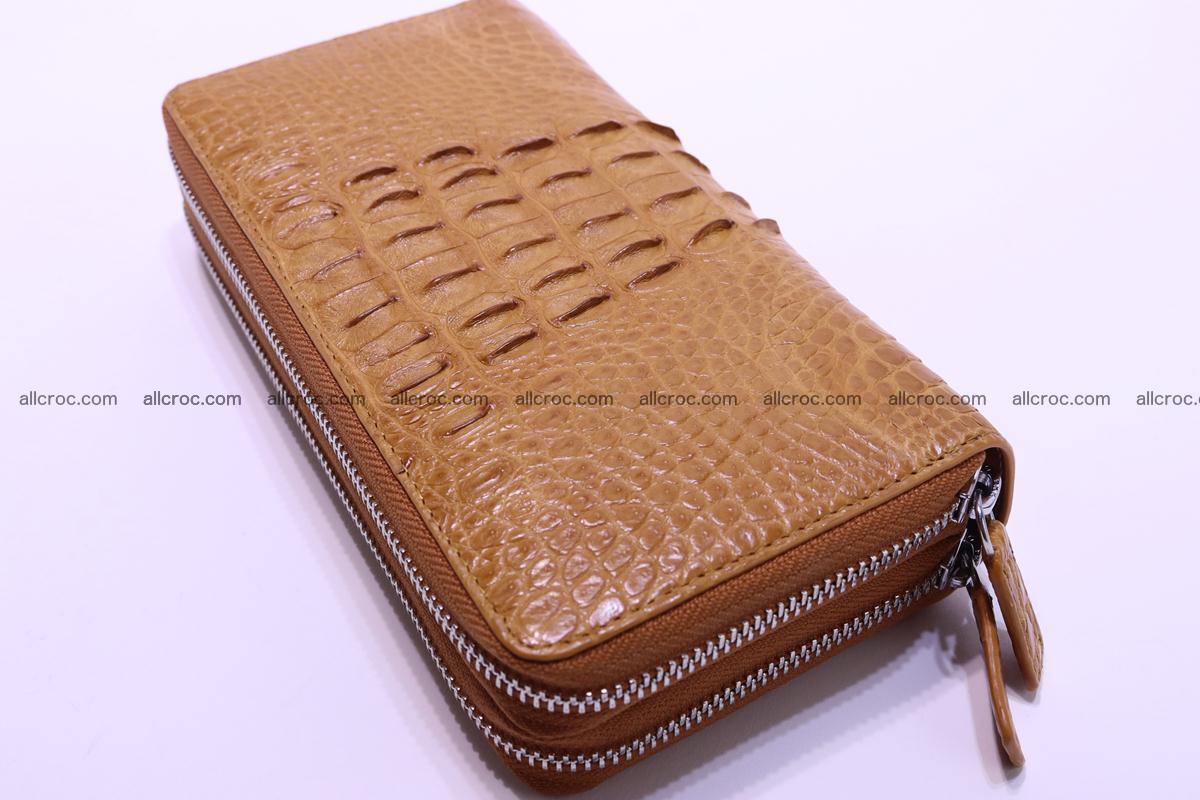 Crocodile wallet with 2zip 299 Foto 4